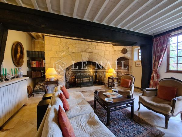 Manoir du XVe siècle classé MH aux portes de Deauville