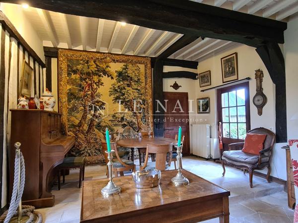 Manoir du XVe siècle classé MH aux portes de Deauville