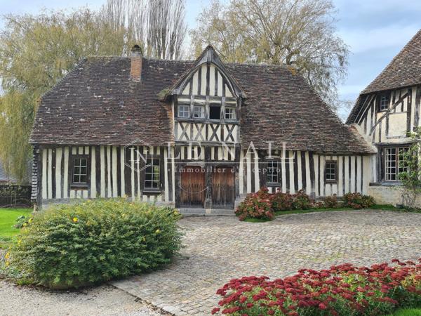 Manoir du XVe siècle classé MH aux portes de Deauville