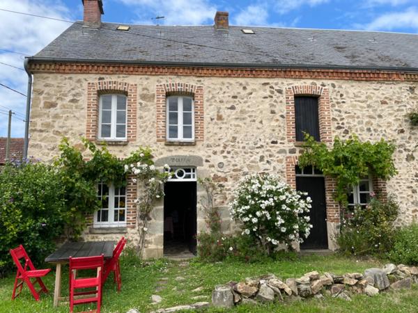 Dpt Creuse (23), à vendre à Fleurat maison de 4 pièces de 78 m2 - Grange attenante et terrain de 1289 m2