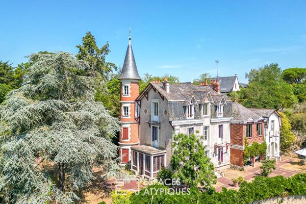 L’élégance d’une demeure de villégiature au bord de Loire