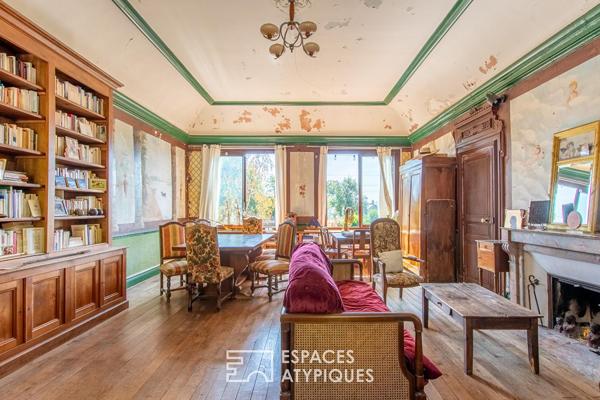 L’élégance d’une demeure de villégiature au bord de Loire