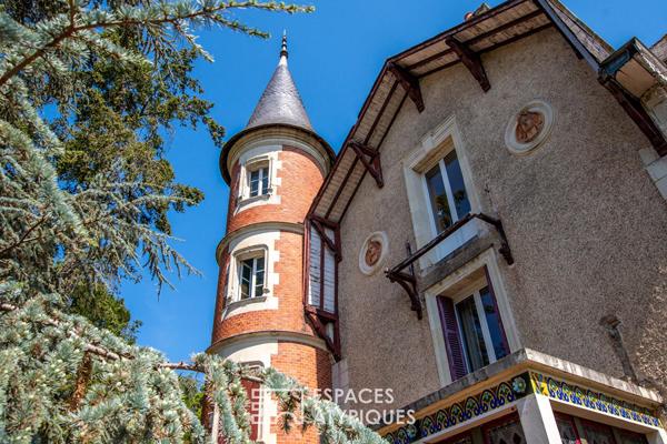L’élégance d’une demeure de villégiature au bord de Loire