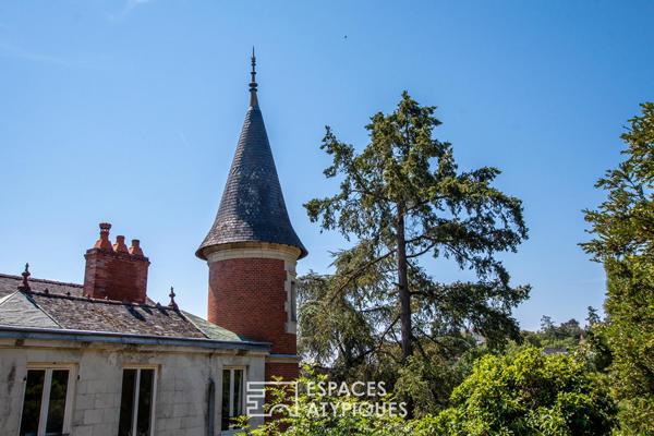 L’élégance d’une demeure de villégiature au bord de Loire
