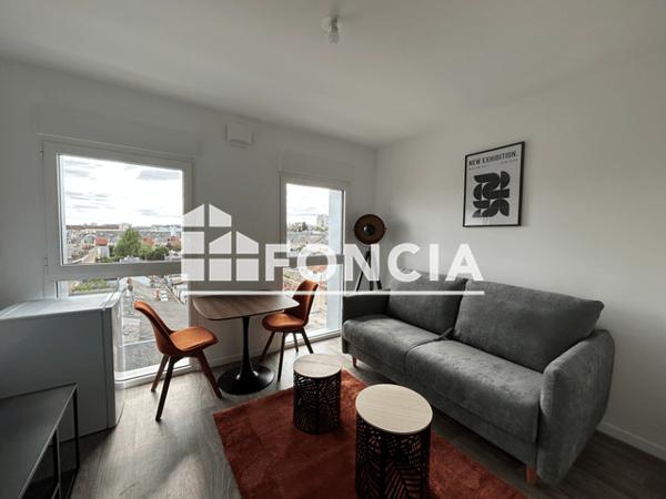 Location Studio meublé 19.8 m² - Le Mans 72000