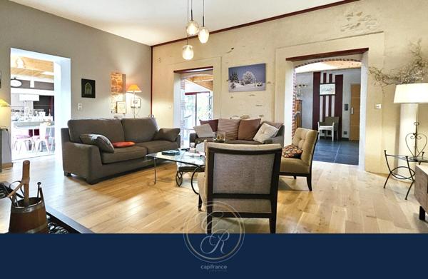 Maison de caractère à vendre 8 pièces à Beaulieu-sur-Layon (49750)