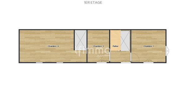 Maison familiale avec extérieur et stationnement