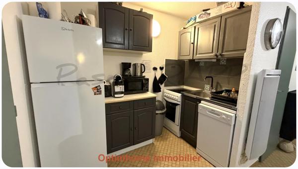 CAP D'AGDE – SECTEUR PINÈDE – STUDIO CABINE EN REZ-DE-JARDIN AVEC PARKING ET GRAND EXTÉRIEUR