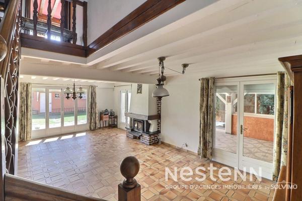 Mions, Maison à vendre 5 pièces, 188.45m², 4 chambres, terrain 1387m2, garage indépendant 48m2