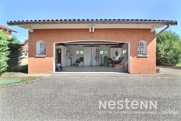 Mions, Maison à vendre 5 pièces, 188.45m², 4 chambres, terrain 1387m2, garage indépendant 48m2
