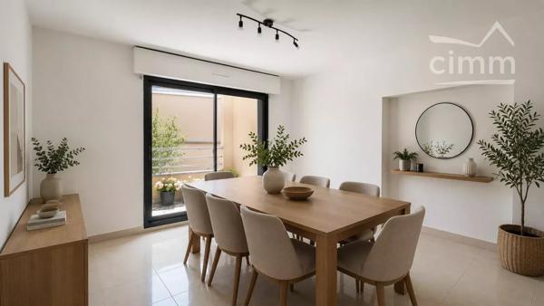 Paris 19ème - Rare 6P 119m² • Balcon, 2 parkings, Résidence verdoyante, gardien 24h/24.