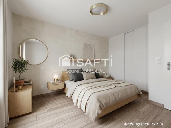 Appartement T2 44m2 accès PMR RDC - CORNEBARRIEU