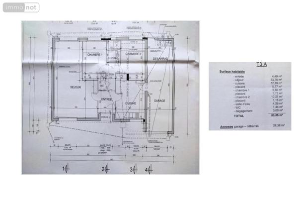 Maison à louer à Challans en Vendée (85300), ref : 85091-L401