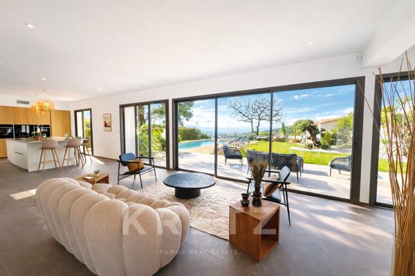 Aix-en-Provence – Villa contemporaine neuve de 220 m2 , 4. chambres, avec vue panoramique exception