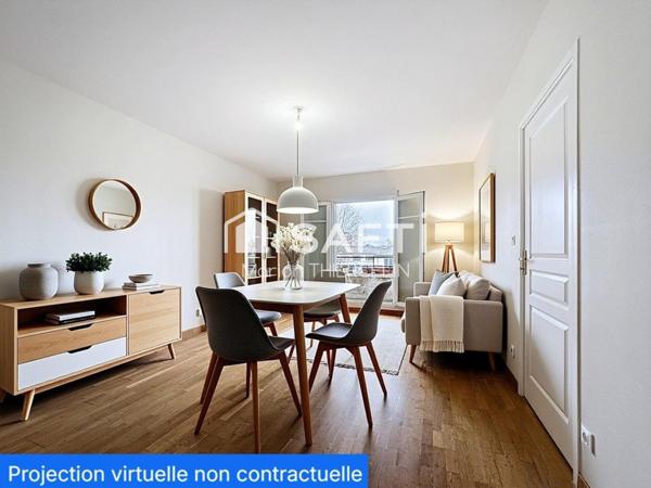 Bel appartement 3 pièces avec garage à proximité des transports en commun