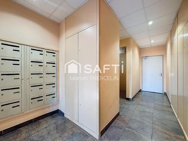 Bel appartement 3 pièces avec garage à proximité des transports en commun