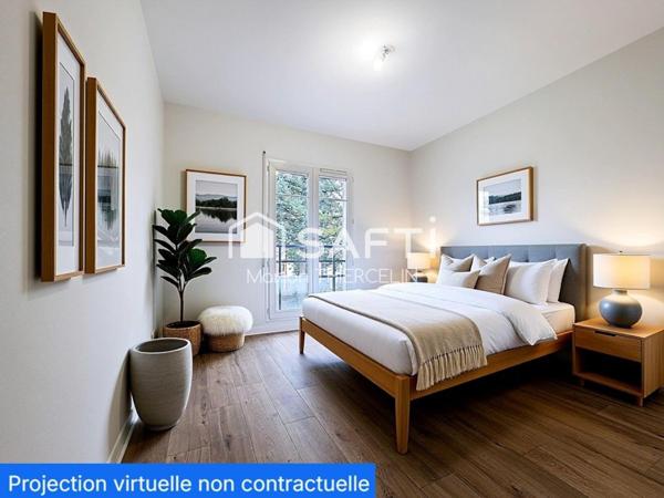 Bel appartement 3 pièces avec garage à proximité des transports en commun