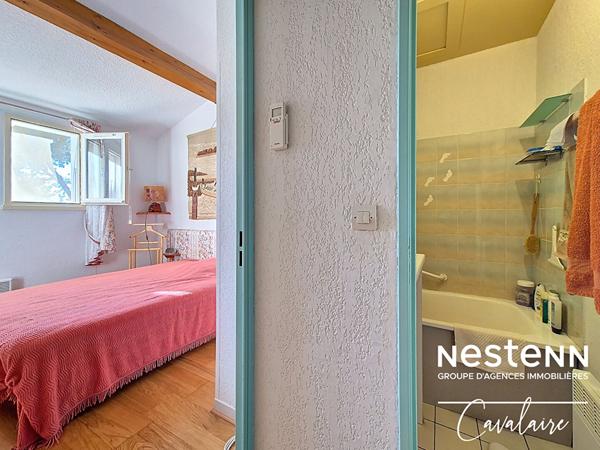 Mazet 3 pièces à 500 mètres des plages au alme, dans une petite copropriété