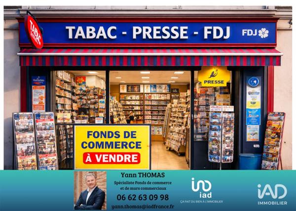 Tabac à vendre 60 m² Pibrac