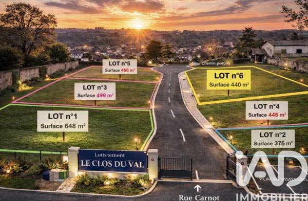 Terrain à vendre 440 m² Val-de-Virieu