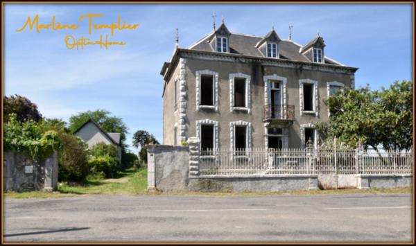 Demeure de caractère 260 m² – 4 800 m² terrain – Vue Pyrénées – 5 min Navarrenx