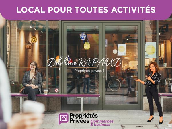 28 LA LOUPE- IMMEUBLE  MIXTE , COMMERCE ET LOGEMENT 385 m2
