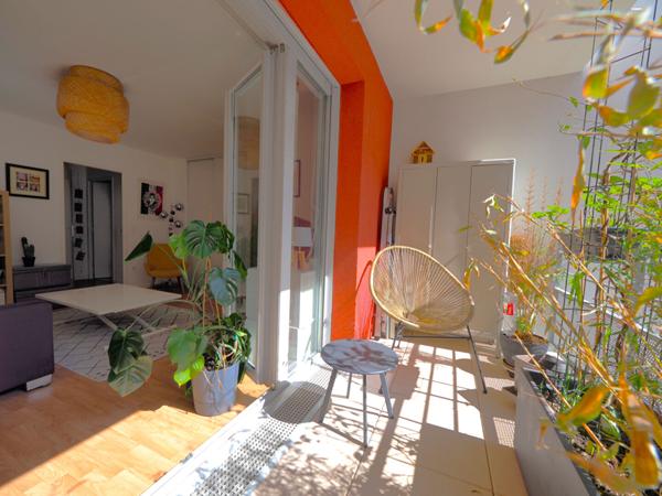 A VENDRE - APPARTEMENT  3 PIECES - 60m²  -  ROMAINVILLE