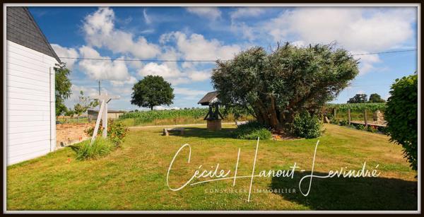 Pontorson (50170) Entre Pontorson et Antrain. (Sacey) Pavillon 1993 sur sous-sol - 132 M² - 4 Chambres - Terrain: 1.038 M².