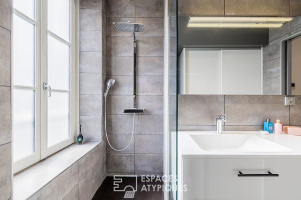 Maison de ville transformée en maison d’architecte dans le coeur historique