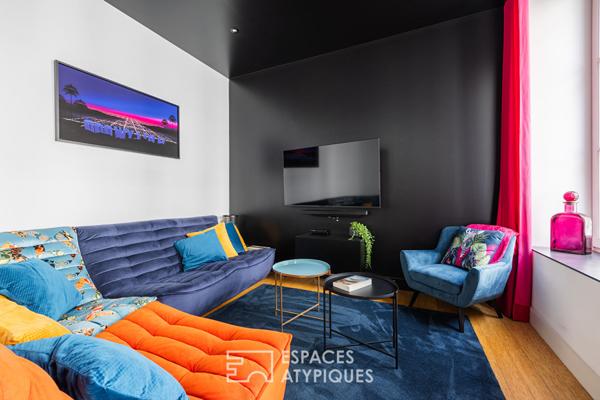 Maison de ville transformée en maison d’architecte dans le coeur historique