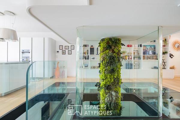 Maison de ville transformée en maison d’architecte dans le coeur historique