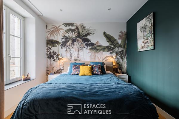 Maison de ville transformée en maison d’architecte dans le coeur historique