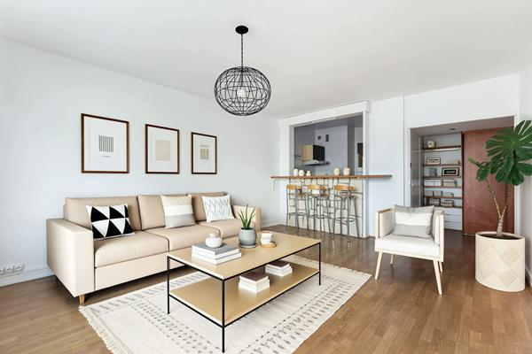 Deux pièces quartier Jeanne d'Arc