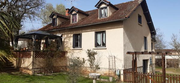 Maison à vendre 8 pièces LIMOGNE EN QUERCY (46)