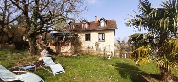 Maison à vendre 8 pièces LIMOGNE EN QUERCY (46)