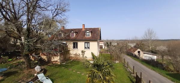 Maison à vendre 8 pièces LIMOGNE EN QUERCY (46)