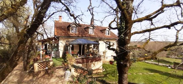 Maison à vendre 8 pièces LIMOGNE EN QUERCY (46)