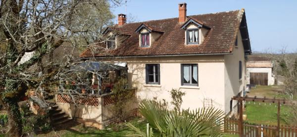 Maison à vendre 8 pièces LIMOGNE EN QUERCY (46)