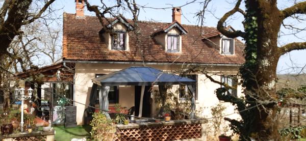 Maison à vendre 8 pièces LIMOGNE EN QUERCY (46)