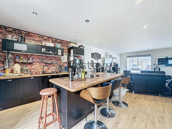 Maison de plain-pied à vendre à La Membrolle sur Longuenée de 88m2 sur un terrain de 390m2