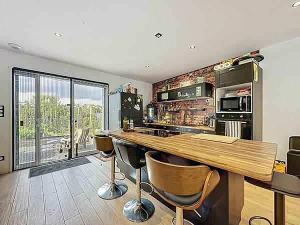 Maison de plain-pied à vendre à La Membrolle sur Longuenée de 88m2 sur un terrain de 390m2