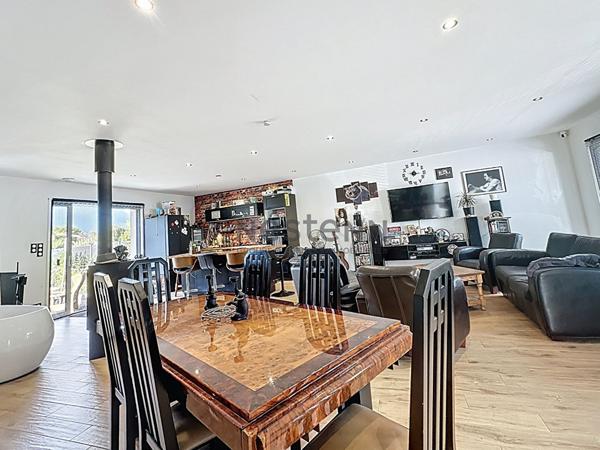 Maison de plain-pied à vendre à La Membrolle sur Longuenée de 88m2 sur un terrain de 390m2