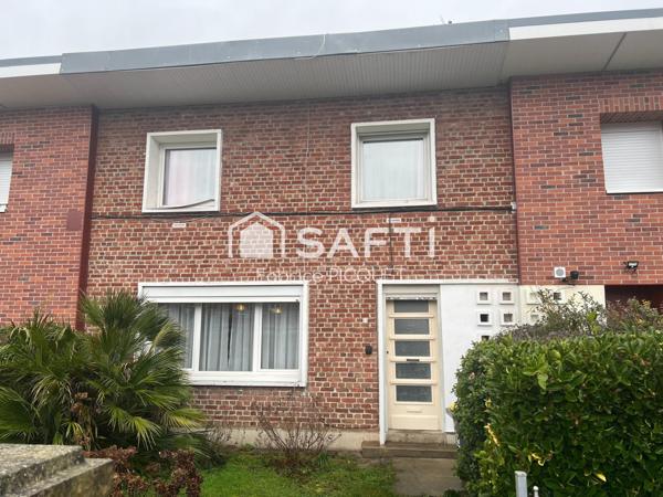 Maison de ville avec 3 chambres et jardin