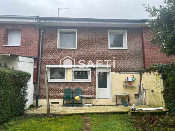 Maison de ville avec 3 chambres et jardin