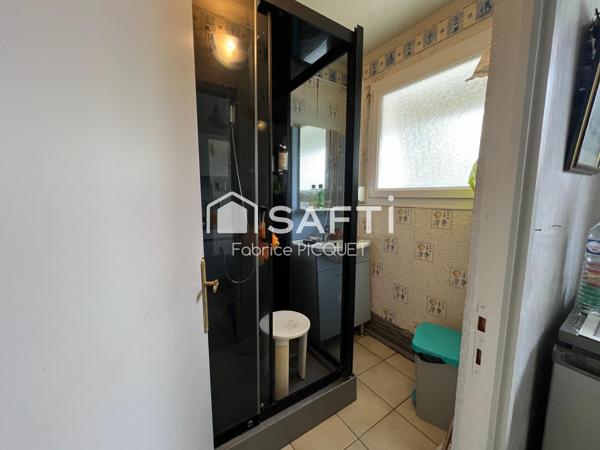 Maison de ville avec 3 chambres et jardin