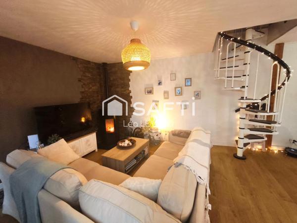 ?Maison de ville – 109 m² – 2 chambres – Jardin – Garage