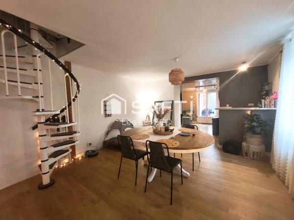 ?Maison de ville – 109 m² – 2 chambres – Jardin – Garage