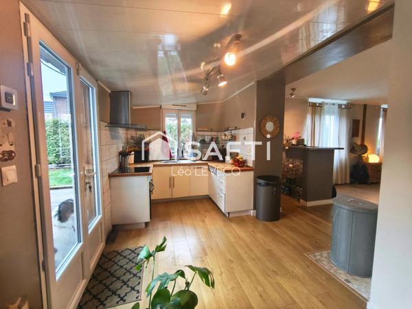 ?Maison de ville – 109 m² – 2 chambres – Jardin – Garage