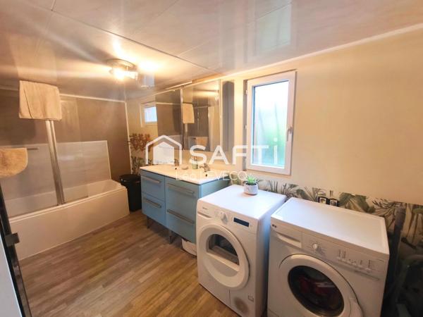 ?Maison de ville – 109 m² – 2 chambres – Jardin – Garage