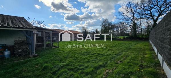 Terrain constructible viabilisé avec dépendances aux portes de LA ROCHE SUR YON.